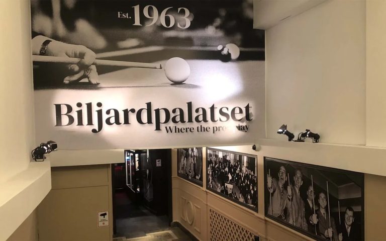 Biljard, shuffleboard och dart sedan 1963