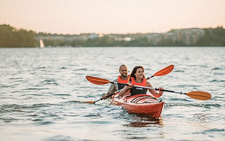 Paddla kajak på dina egna villkor